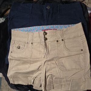 Gloria Vanderbilt Tan Women's Cargo Shorts